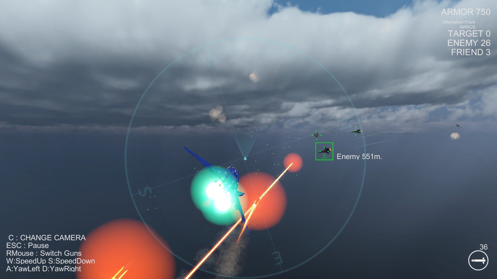 Air Combat XF screenshot