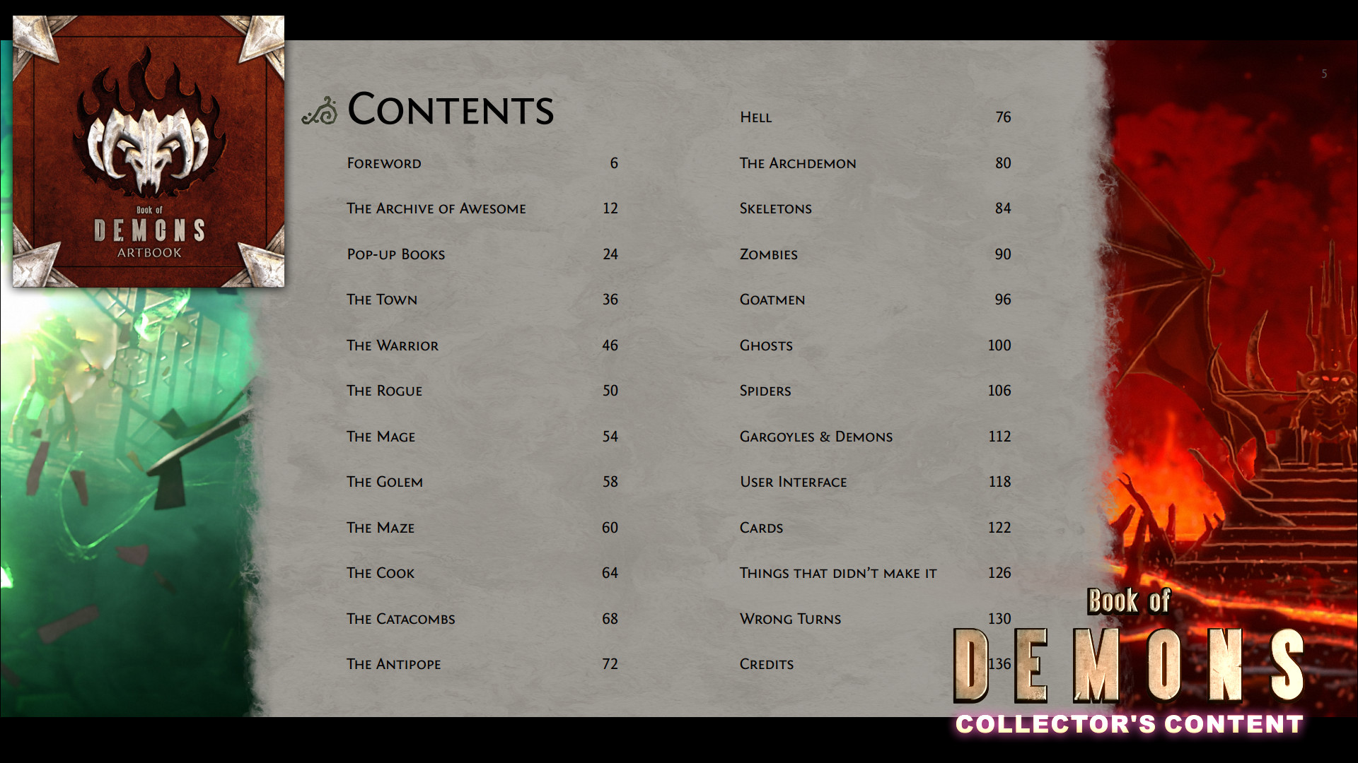 Book of Demons - Collector's Content screenshot