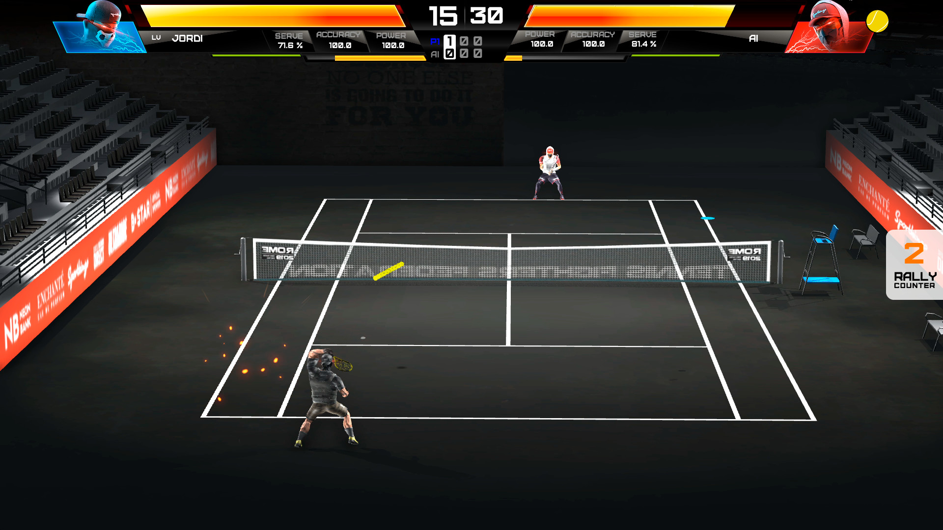 Tennis Fighters screenshot