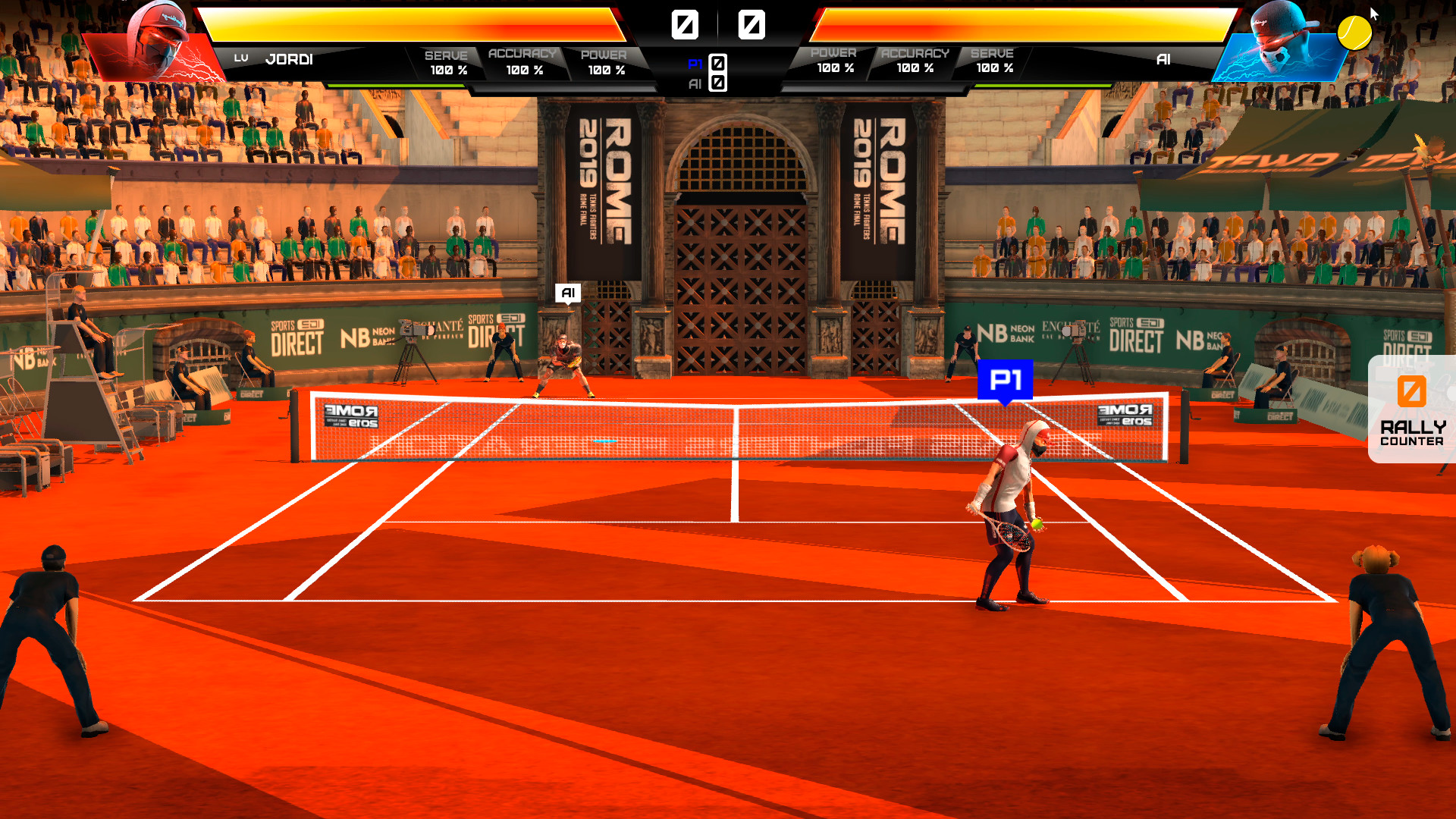 Tennis Fighters screenshot