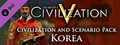 Civilization V - Civilization and Scenario Pack: Korea 구매