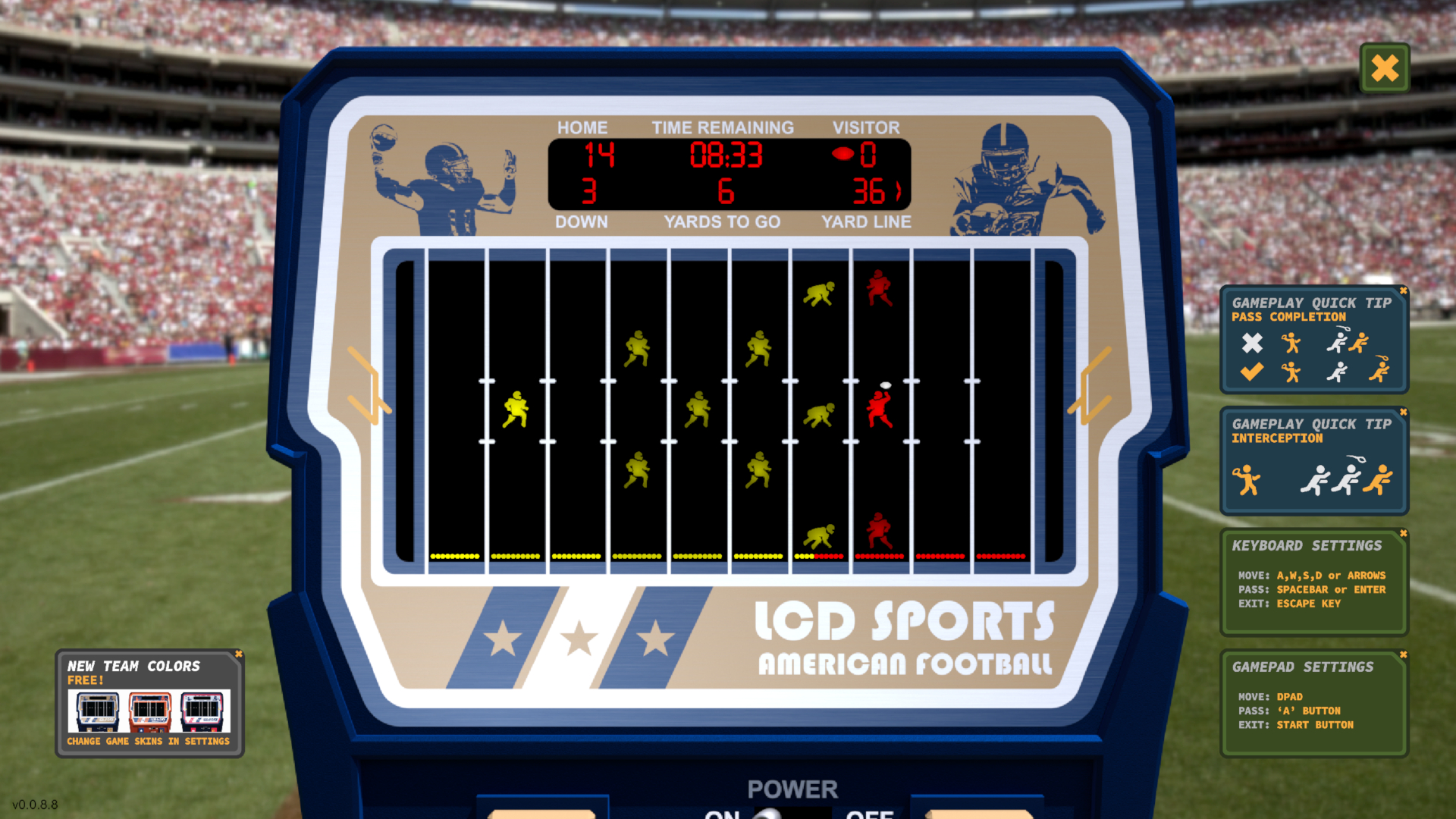 LCD Sports: American Football screenshot