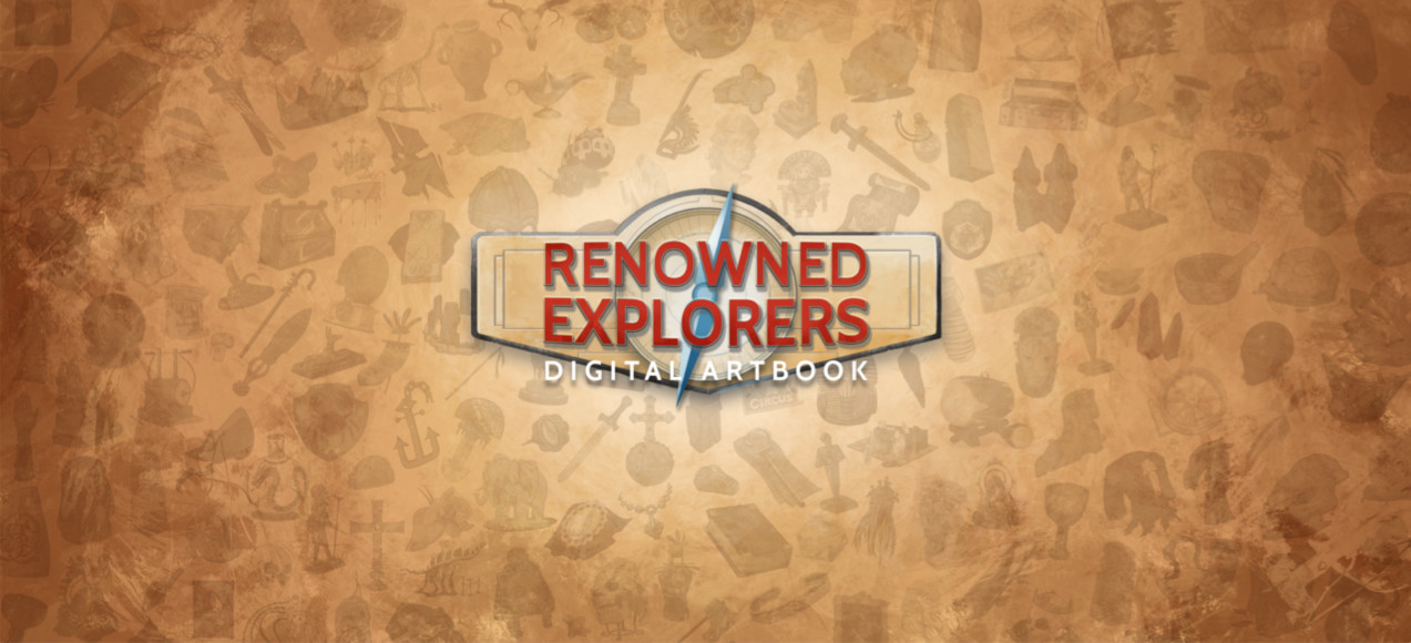 Renowned Explorers - Artbook screenshot
