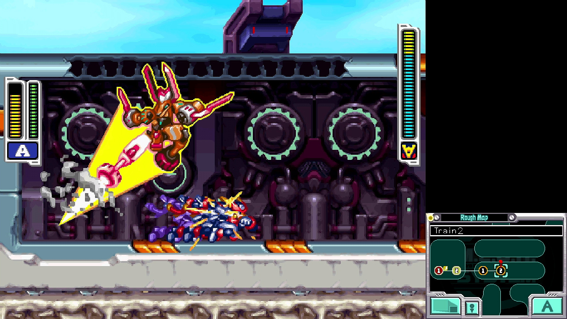 Mega Man Zero/ZX Legacy Collection screenshot