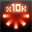 Icon for 10000 shots fired