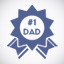 Icon for Number 1 Dad