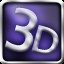 Icon for 3D trendsetter