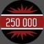 Icon for Score 250,000