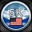 Icon for 5,000 point mission - American