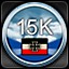 Icon for 15,000 point mission - German