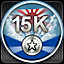 Icon for 15,000 point mission - Japanese Navy