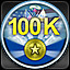 Icon for 100,000 Squadron points - US Army