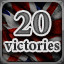 Icon for 20 Victories