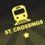 Icon for Commuter Train insignia 'St. Crossings'