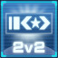 Icon for Multiplayer: 2v2 - 5 Stars