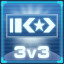 Icon for Multiplayer: 3v3 - 5 Stars