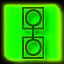 Icon for From square to circle