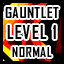 Gauntlet - Normal  - Level 1 Completed