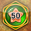 - Golden Jubilee<br>Reach level 50 Golden Jubilee