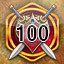 - Hordemaster<br>Unlock 100 different Troops Hordemaster