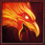 Icon for Fiery phoenix rider