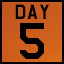 Icon for Day 5 Complete