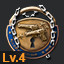 Icon for Dual Desert Eagle Unlock Lv.4