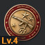 Icon for Assault Rifle Master Lv.4