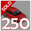 Cars Sold 250
