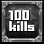 Icon for 100 Kills!