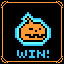 Icon for Win the game as Pumpkin Man