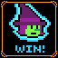 Icon for Win the game as Ms. Witch