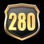 Icon for Level 280 Reached
