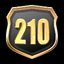 Icon for Level 210 Reached