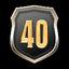 Icon for Level 40 Reached
