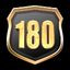 Icon for Level 180 Reached
