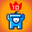 Icon for Hardcore Gravity Only #10 levels#