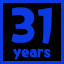 - 31 years!<br>record 31. 31 years!
