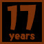 - 17 years!<br>record 17. 17 years!