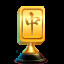 Icon for Mahjong tile (gold)