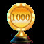 Icon for Casino chip (gold)
