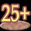 Icon for 25 Hours Played