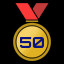 Icon for Collect 50 medals