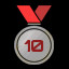 Collect 10 silver medals