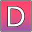 Icon for D