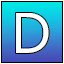 Icon for D