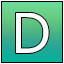 Icon for D
