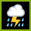 Icon for Rainy Cloud