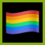 Icon for Rainbow Flag