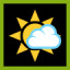 Icon for Small Cloud Big Sun